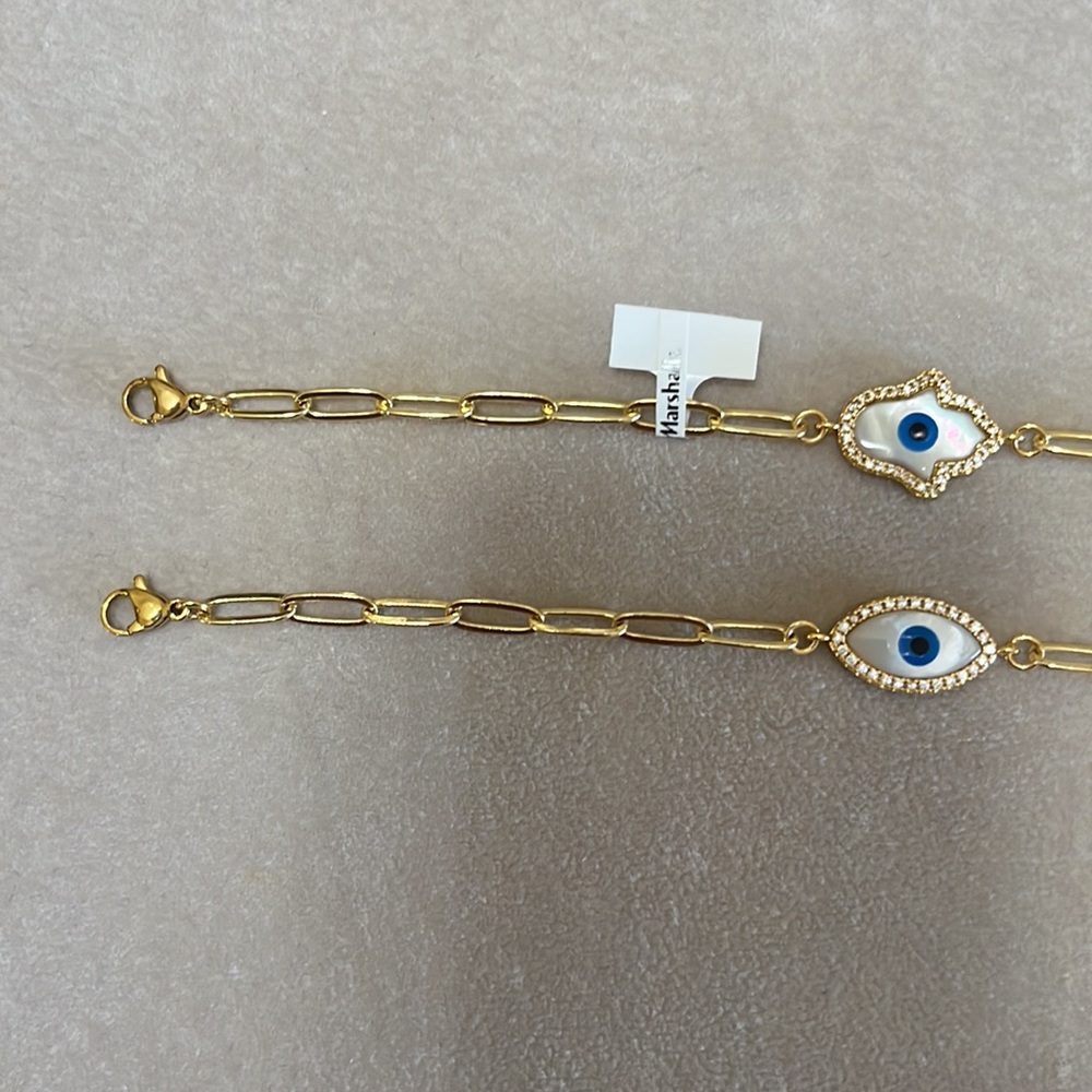 Set of Two Evil Eye Bracelets - Picture 4 of 6